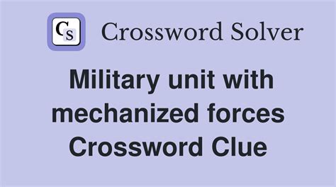 force units crossword clue|FORCE UNITS Crossword Clue